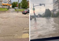 В мэрии объяснили потоп на Вагонке: ливнёвка не успевает отводить воду