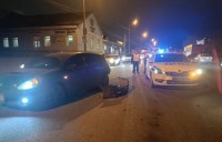 Появилось видео, как автомобиль ДПС протаранил легковушку в Нижнем Тагиле