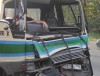 На въезде в Нижний Тагил манипулятор врезался в попутный грузовик. Потребовалась помощь спасателей