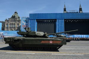 Танк Т-14 "Армата" снова заглох - теперь уже во время генеральной репетиции парада прямо на Красной площади