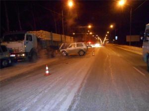 Пьяный водитель на «Ниве» сбил пешехода в районе «Ключиков»