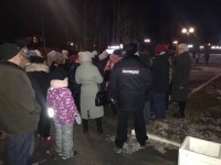 Свердловчане вышли на улицу, протестуя против QR-кодов и вакцинации