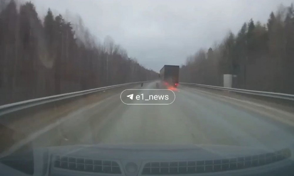 «Вся трасса усеяна болтами»: на Серовском тракте фура на ходу потеряла колесную пару, едва не устроив аварию