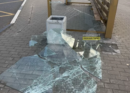 В Нижнем Тагиле крушат остановки: вандалы добрались до центра