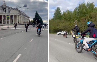 А как же «Безопасный город»? В Нижнем Тагиле обсуждают беспрецедентный пробег подростков на питбайках