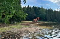 Полиция не смогла найти виновных в земляных работах на берегу Черноисточинского пруда, дело приостановили