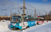 В мэрии Нижнего Тагила придумали, как избежать новых аварий на трамвайных линиях: в морозы они будут ездить круглосуточно