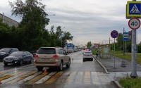 В Нижнем Тагиле внедорожник сбил женщину на «зебре»
