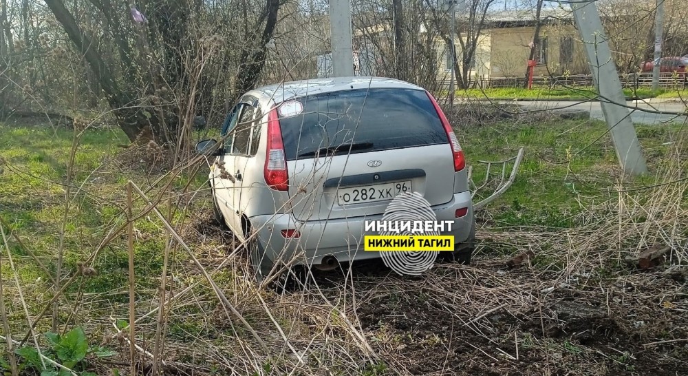 Выпил бутылку водки и за руль: столб остановил пьяного водителя в Нижнем Тагиле