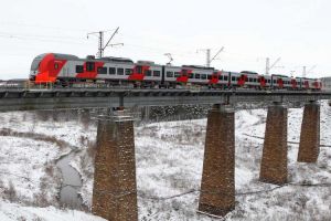 Первый скоростной электропоезд «Ласточка» прибыл в Нижний Тагил с губернатором (фото)