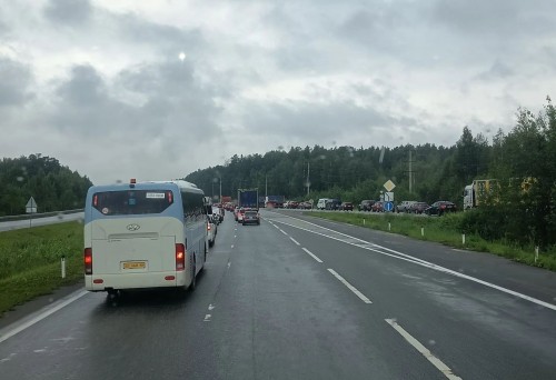 Трасса Екатеринбург &mdash; Нижний Тагил ушла под воду: что там происходит сейчас и как объехать (обновлено)