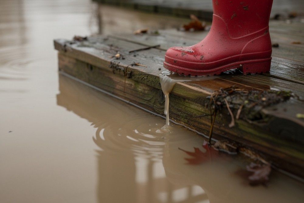 Река поднялась на полметра за сутки: сады под Тагилом начало затапливать