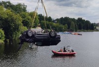 Завершилось расследование аварии с упавшем в Тагильский пруд Lexus
