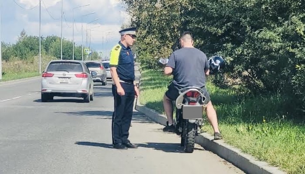 ГАИ Нижнего Тагила объявила охоту на мотоциклистов