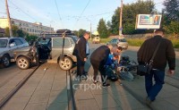 Водитель Нивы не заметил Harley: в Нижнем Тагиле новая авария с байкером