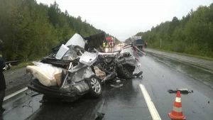 В страшной аварии на Серовском тракте погибли два человека (фото)