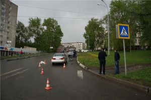 Водитель со стажем 10 дней сбил подростка-велосипедиста (видео)