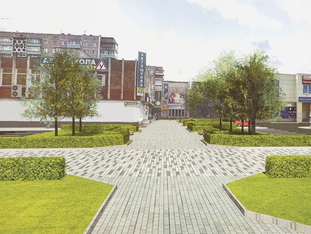 В Нижнем Тагиле определился подрядчик по благоустройству территорий (эскизы)