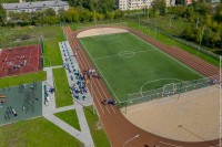 В Нижнем Тагиле торжественно открыли спортивную площадку за 30 млн рублей (фото)