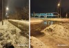 В Нижнем Тагиле во время уборки снега снесли пожарный гидрант, затопив дорогу