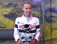 Фигуристка из Нижнего Тагила Майя Хромых стала лучшей на этапе Гран-При в Куршавеле (видео)
