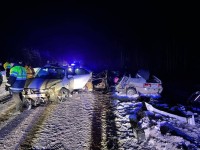 На Серовском тракте лобовая авария. Оба водителя погибли на месте